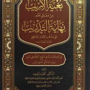 بغية الأريب في معاني نظم نهاية التدريب